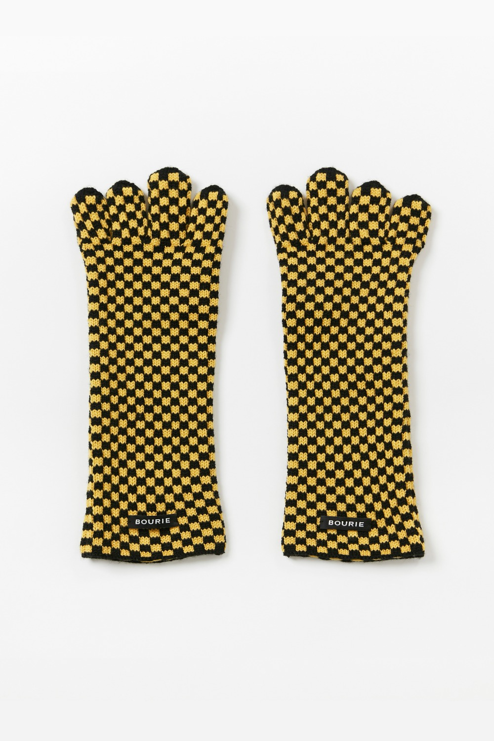 Checker Board Gloves_BKYL