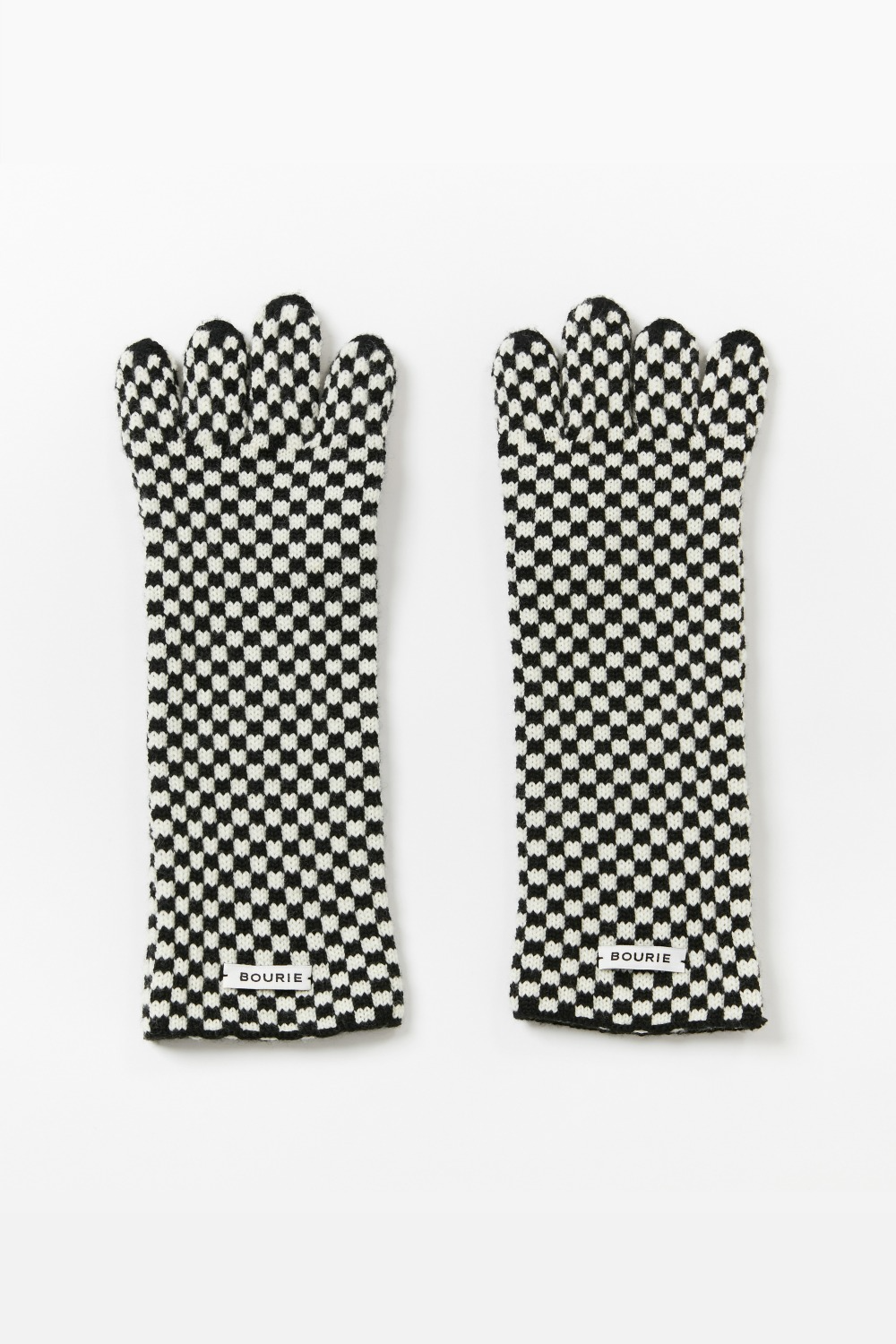 Checker Board Gloves_BKIV